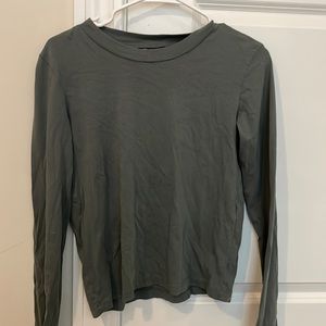 zara army green long sleeve